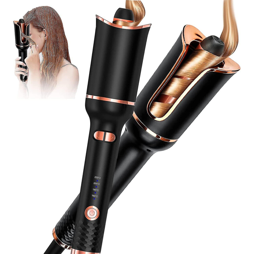 Automatic Curling Iron, Big Curls, 4 Adjustable Temperature