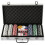 300Pcs Texas Holdem Poker Chips Set with Aluminum Case 2