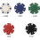 300Pcs Texas Holdem Poker Chips Set with Aluminum Case 7