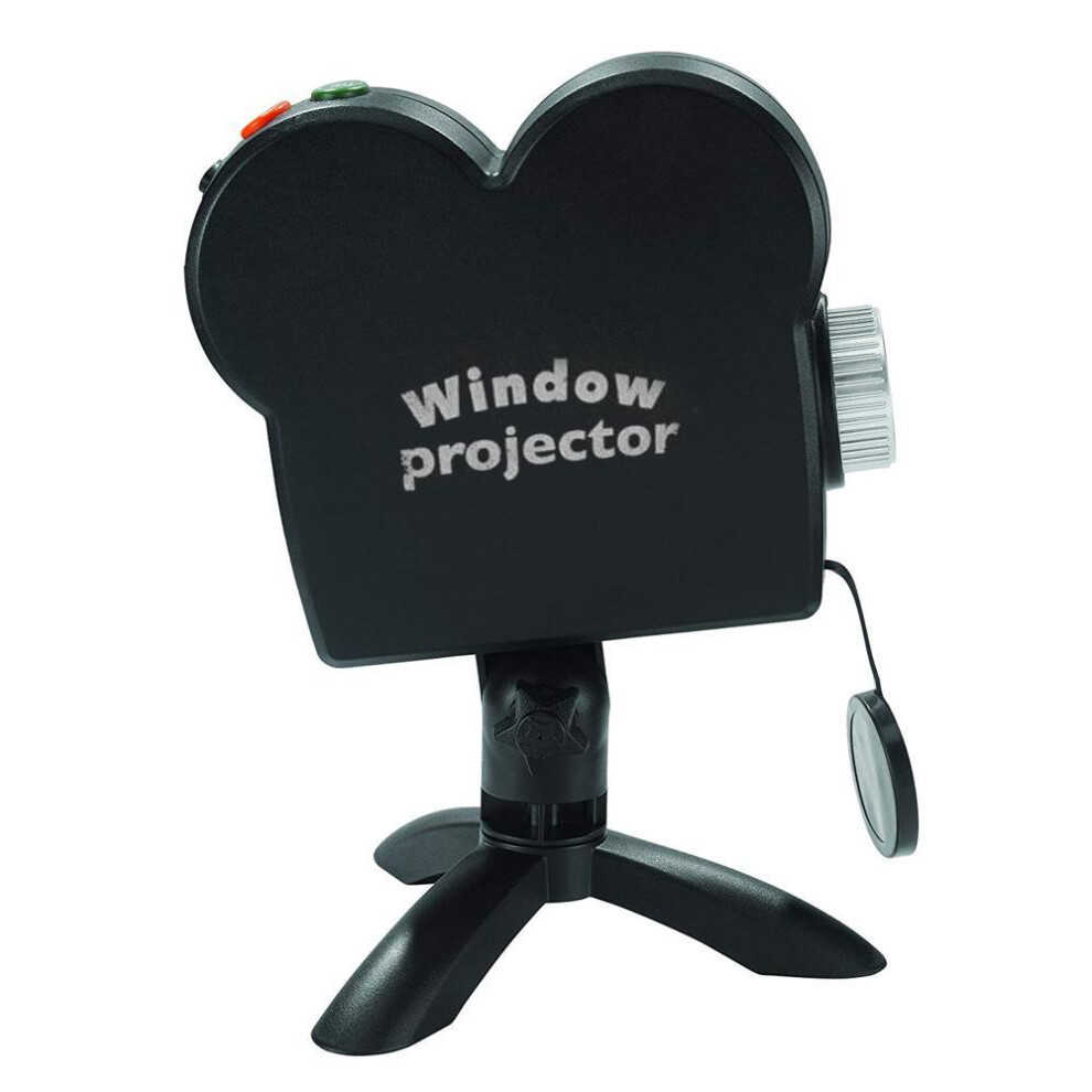 (UK Plug) House Decoration Window Display Easy Operation Wall Movie Home Party Accessory House Theater
