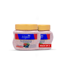 Elegant Mixed Berries Deep Exfoliating Face & Body Natural Scrub, Smooth Skin & Cell Renewal 500ml (Pk of 2)