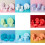 8 in 1 Different Sizes Geometric Cube Solid Color Photography Photo Background Table Shooting Foam Props(White) 3