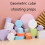 8 in 1 Different Sizes Geometric Cube Solid Color Photography Photo Background Table Shooting Foam Props(White) 4