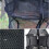 Camping Picnic Folding Tableware Vegetables Fruit Dry Net Hanging Mesh Dish Dryer Rack Shelf(Black) 7