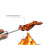 5 PCS Barbecue Pin With Handle BBQ Stainless Steel Grill Skewer Grill Pin With Heat-proof Handle 5