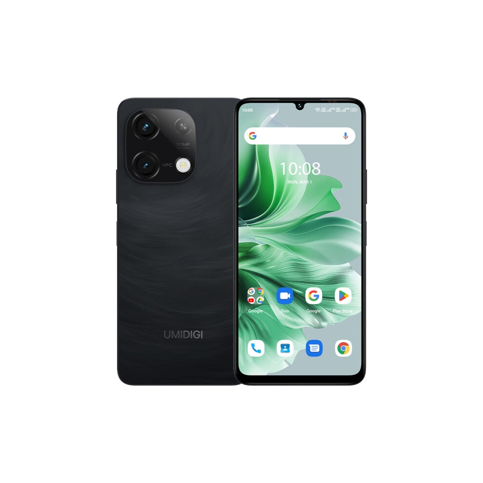 UMIDIGI G9C, 6GB+128GB, Face ID & Side Fingerprint Identification, 6.75 inch Android 14 MediaTek Helio G36 Octa Core, Network: 4G (Galaxy Black)-image-OPC-PFTWZFW-NEW
