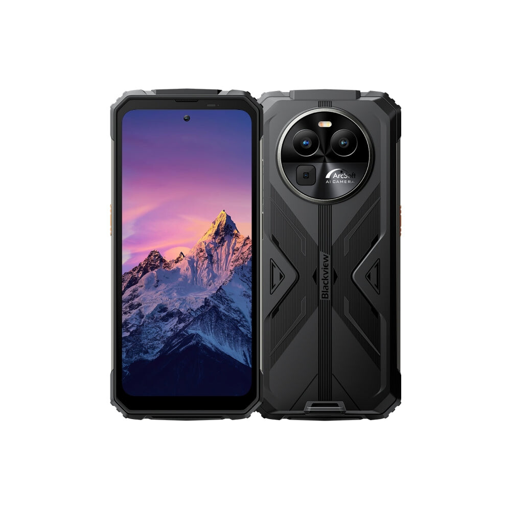 Blackview BV8100 Rugged Phone, 8GB+256GB, 6.5 inch Android 14 MediaTek Helio G99 Octa Core up to 2.2GHz, Network: 4G, NFC, OTG(Black)