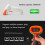 SYCREADER Supermarket Laser Barcode Scanner, Model: One-dimensional Wireless 5