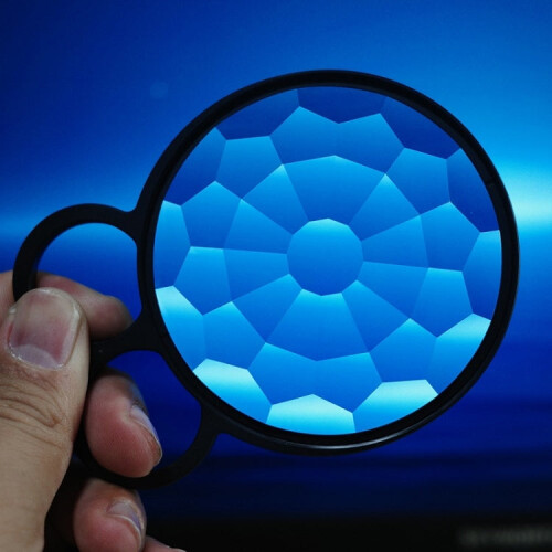 Handheld Kaleidoscope Glass Filter SLR Accessories Prism 2
