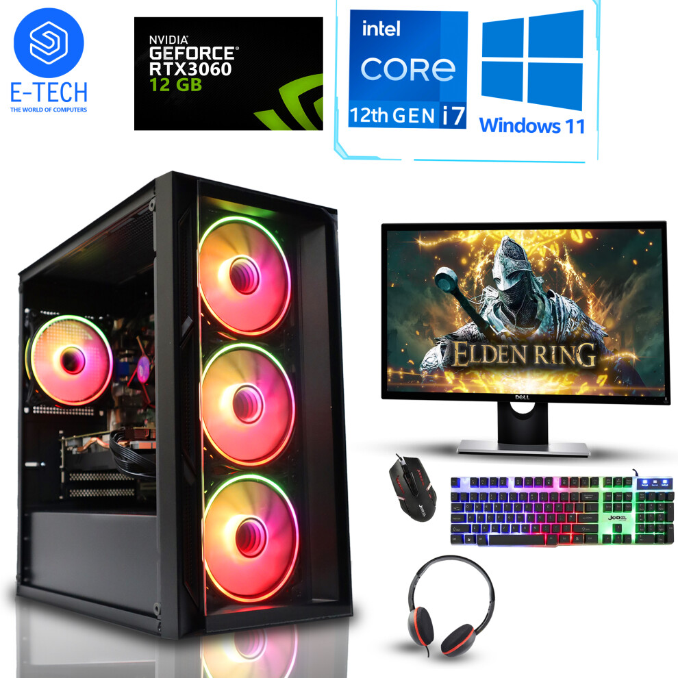Gaming PC Bundle Intel i7 12700F 32GB DDR4 12GB RTX 3060 2TB M.2 Win11-image-OPC-PFTX29T-NEW