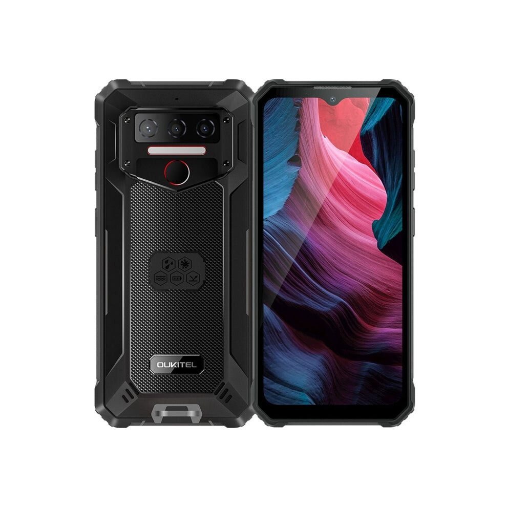 Oukitel Wp23 Pro, 8Gb+128Gb, Ip68/Ip69k, 6.52 Inch Unisoc T606 Octa-Core, Nfc, Network: 4G(Black) Black