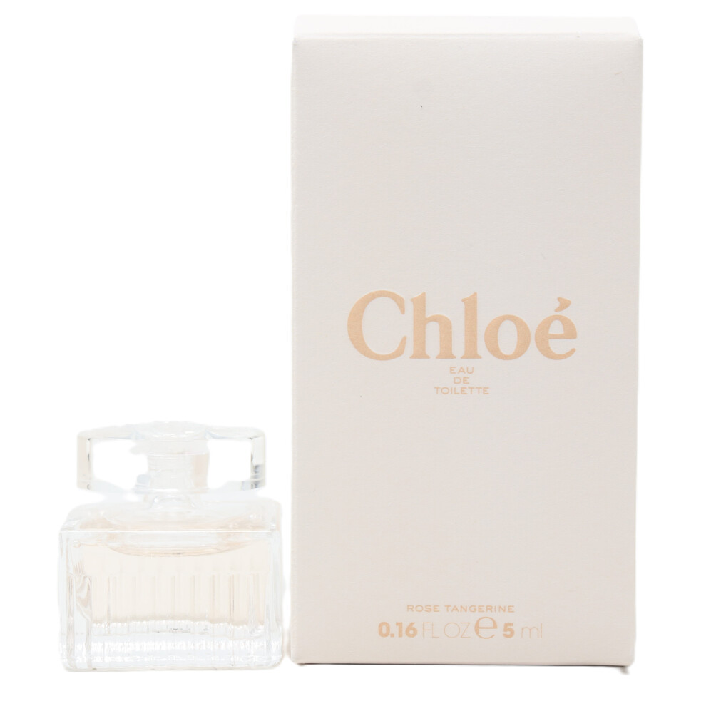 Chloe Rose Tangerine by Chloe Eau De Parfum Miniature 0.16oz Splash New With Box