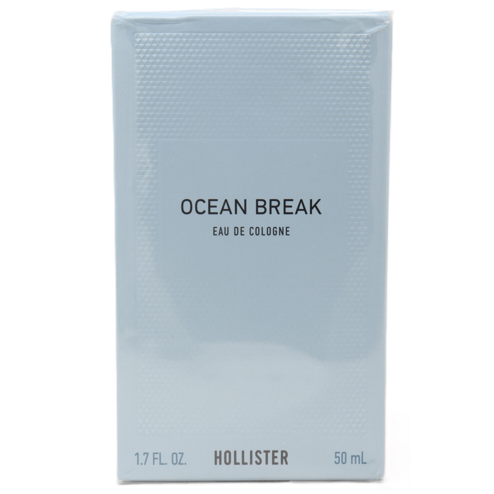 Ocean Break by Hollister Eau De Cologne 1.7oz/50ml Spray New With Box