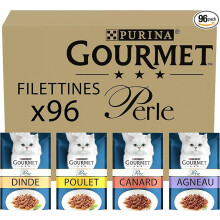 GOURMET Perle Chef's Collection in Gravy Wet Cat Food 96x85g