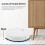 3 in 1 Mini Vacuum Cleaner Intelligent Sweeping Robot(White) 8