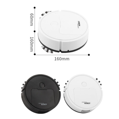 3 in 1 Mini Vacuum Cleaner Intelligent Sweeping Robot(White) 2