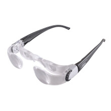 7012L 2.1X TV Magnification Glasses for Hyperopia People (Range of Vision: 0 to ? Degrees)(Black)