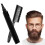 2pcs /Set Waterproof Beard Filler Beard Styling Pen(Black) 1
