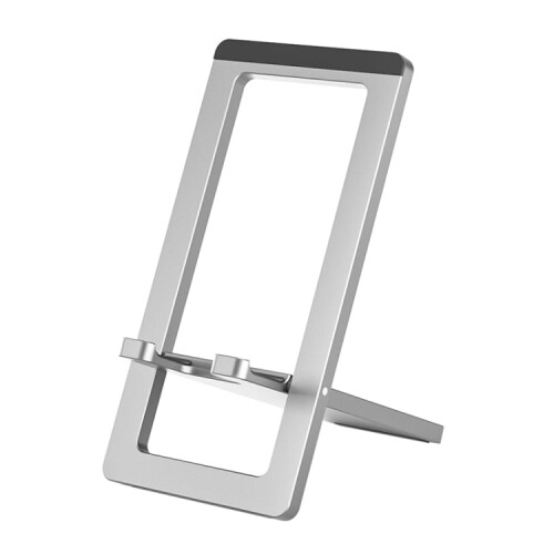 H18 Multifunctional Portable Phone Tablet Desktop Folding Stand(Silver) 1