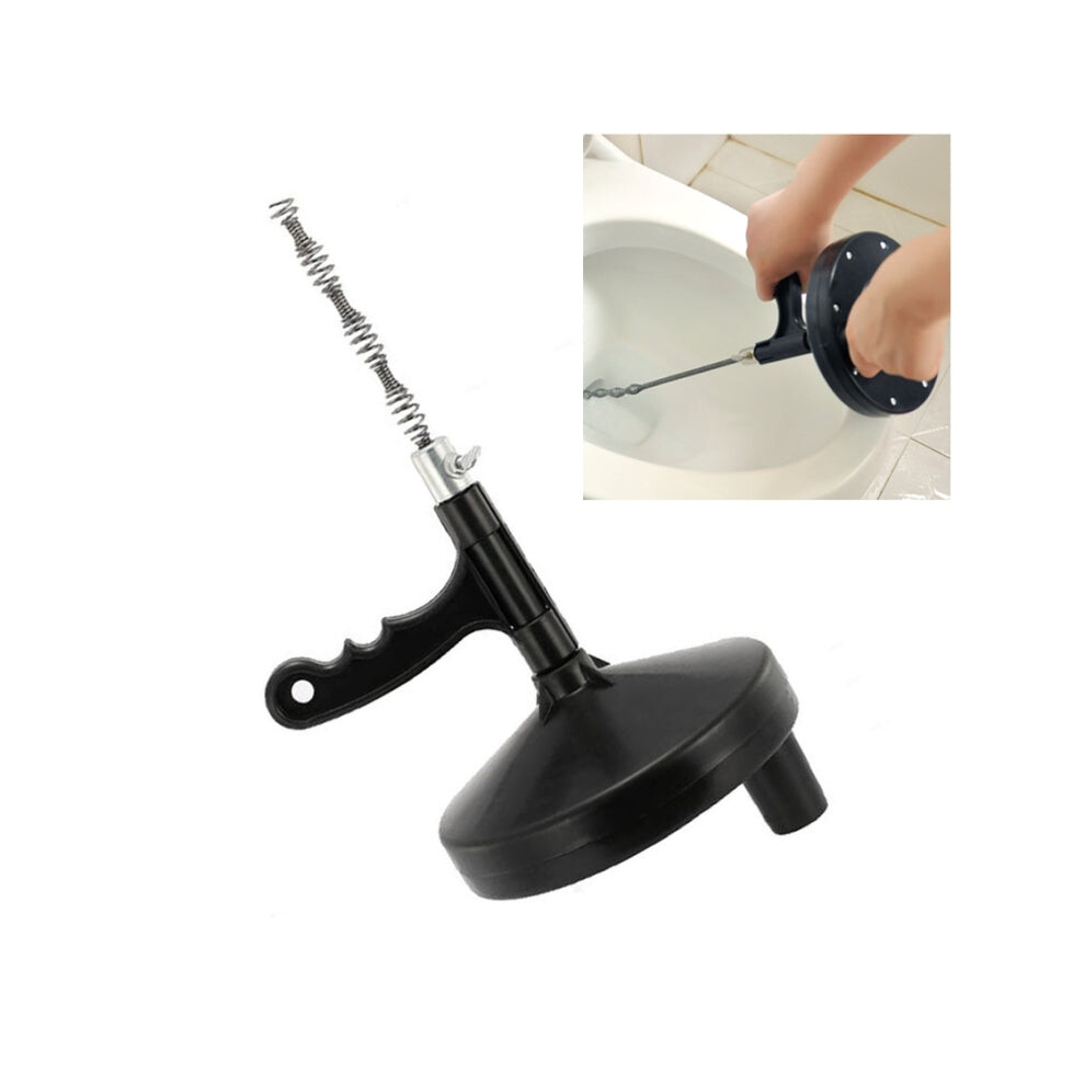 5M Metal Head Kitchen Toilet Sewer Blockage Hand Tool Pipe Dredger Drains Dredge Pipes Sewer Sink Cleaning Clogs 740441816050