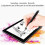 AT-21 Mobile Phone Touch Screen Capacitive Pen Drawing Pen(Blue) 4