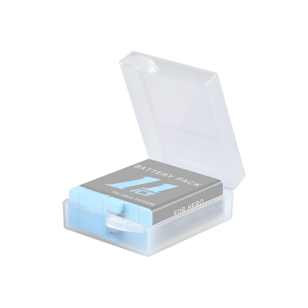 Puluz Plastic Transparent Battery Storage Box For Gopro Ahdbt-901/Bt-801/Bt-501/Bt-401/Bt-301 Battery (Transparent) 740441822600