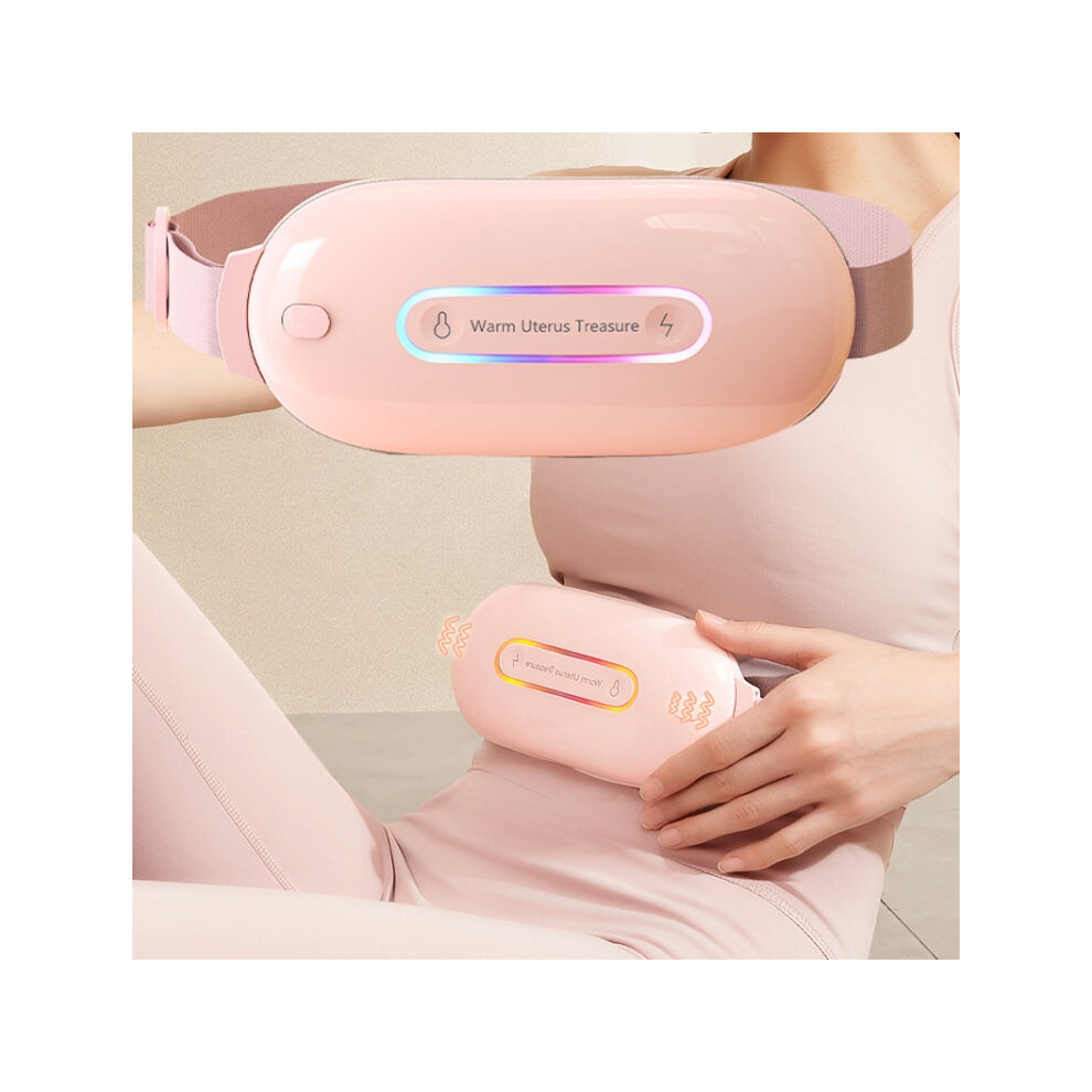 Daily Deal Offers Pink Intelligent Palace Warming Belt Three-Speed Temperature Control Palace Belt(Pink)