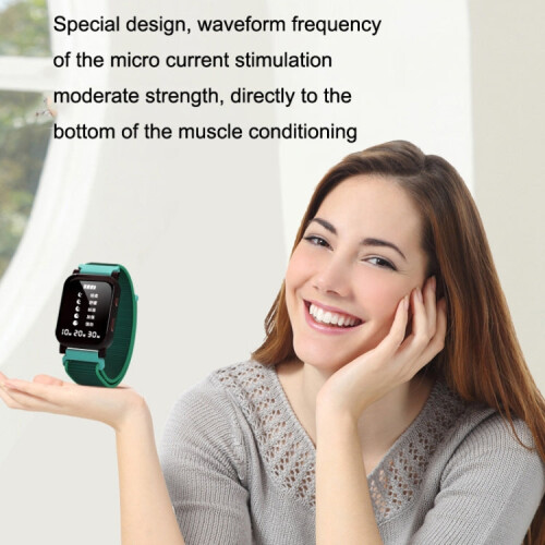 S3 Hand Wearing Micro Current Intelligent Pulse Sleep Instrument(Green) 2