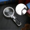 77350B Hand-Held With LED Light Reading Repair 10 Times Magnifier 6