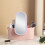 Makeup Organizer Box with Mirror And Led Light Portable Travel Makeup Cosmetics Organizer with Touch Light 2