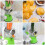 Hand-operated Multi-functional Vegetable Chopper Cheese Slicing Machine (Red) 7