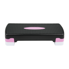 2 Level Adjustable Aerobic Fitness Yoga Step With Mat & Height Adjustment Blocks