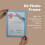 (black) A4 Photo Frame MDF Freestanding and Wall Hanging 14