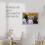 (black) A4 Photo Frame MDF Freestanding and Wall Hanging 20