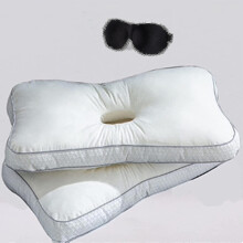 Piercing Pillow for Side Sleepers, Ear Pillows with Ear Hole,for Ear Pressure Relief, Cnh Pain, Ear Protection Ear Guard Pillow 15.7x27.5in-hy
