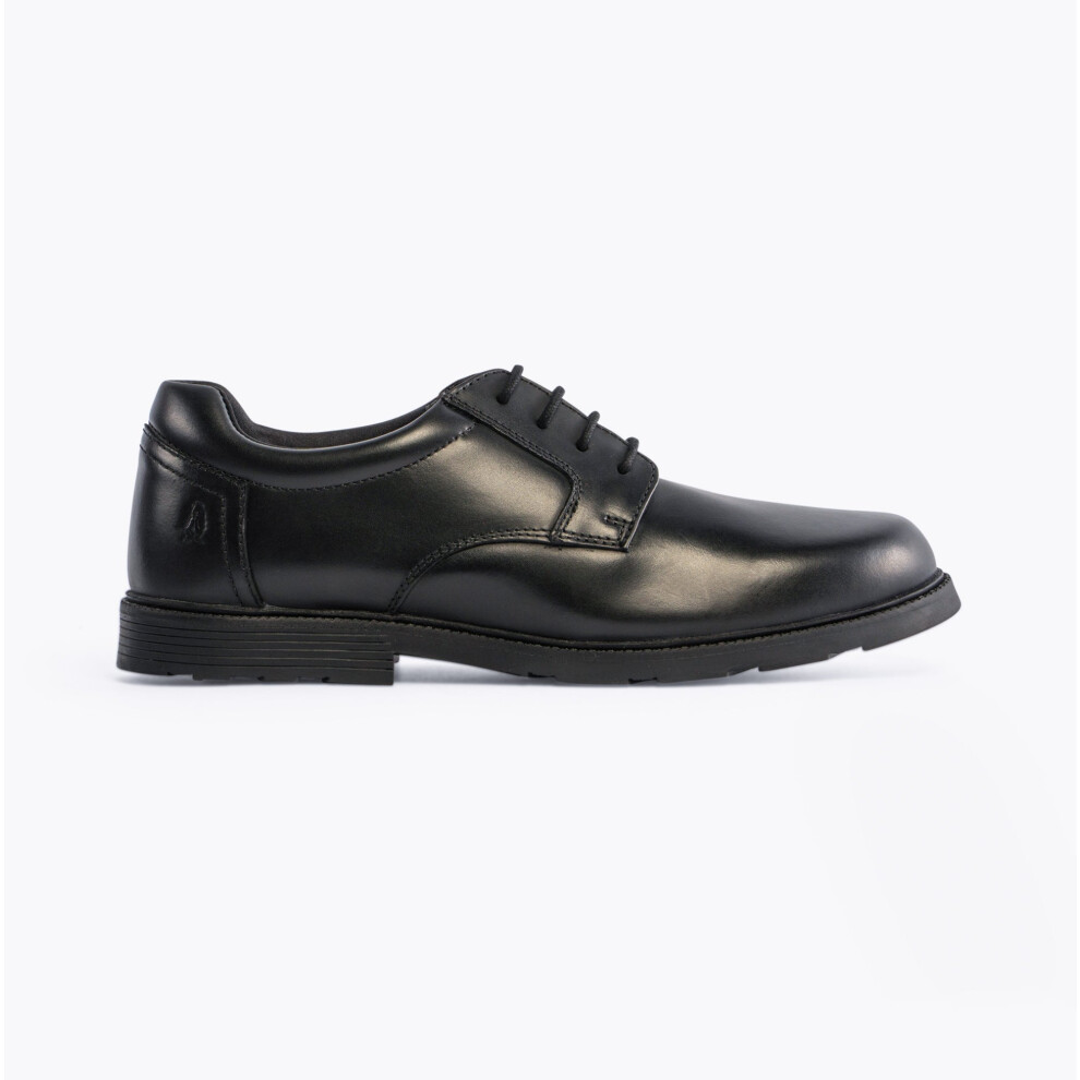 Hush Puppies (Uk 4, ) Oliver Snr Boys Shoes Black