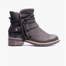 (UK 3.5, Black) Rieker 94689-00 Womens Ankle Boots Black