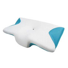 Foam Neck Pillow Ergonomic Adjustable Foam Neck Pillow Contour Odorless Sleep Pillow for Side Sleep