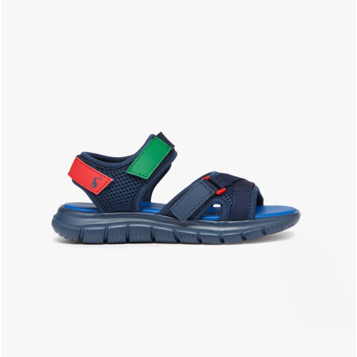 Joules (UK 2, French Navy) Joules HOVE Kids Adjustable Sandals French Navy
