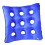 Air Inflatable Hypoallergenic Seat Cushion Backrest Blue 1