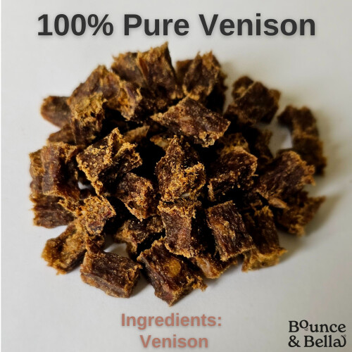 Pure Venison Nibbles, Just One Ingredient - NEW & IMPROVED 1
