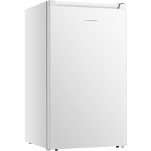 Fridgemaster MUZ4860E Freestanding Undercounter Freezer, 61Litres, 4 Star Freezer Rating, 48cm width, E Rated in White