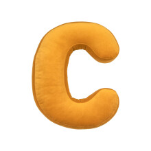 (C) English Letter Pillow Soft PP Cotton Fully Filled Teaching Words Game Prop Companion Sleep Pillow 26-Alphabet Stuffed Doll
