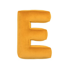 (E) English Letter Pillow Soft PP Cotton Fully Filled Teaching Words Game Prop Companion Sleep Pillow 26-Alphabet Stuffed Doll