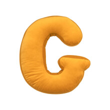 (G) English Letter Pillow Soft PP Cotton Fully Filled Teaching Words Game Prop Companion Sleep Pillow 26-Alphabet Stuffed Doll