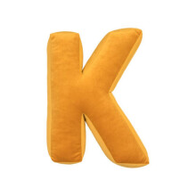 (K) English Letter Pillow Soft PP Cotton Fully Filled Teaching Words Game Prop Companion Sleep Pillow 26-Alphabet Stuffed Doll