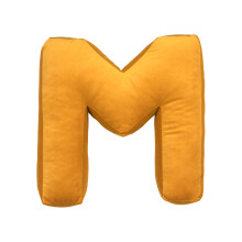 (M) English Letter Pillow Soft PP Cotton Fully Filled Teaching Words Game Prop Companion Sleep Pillow 26-Alphabet Stuffed Doll