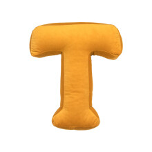 (T) English Letter Pillow Soft PP Cotton Fully Filled Teaching Words Game Prop Companion Sleep Pillow 26-Alphabet Stuffed Doll