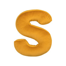 (S) English Letter Pillow Soft PP Cotton Fully Filled Teaching Words Game Prop Companion Sleep Pillow 26-Alphabet Stuffed Doll