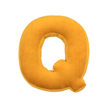 (Q) English Letter Pillow Soft PP Cotton Fully Filled Teaching Words Game Prop Companion Sleep Pillow 26-Alphabet Stuffed Doll